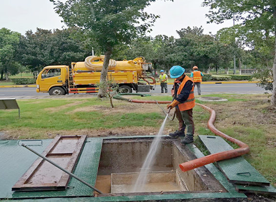 镇康化油池清理